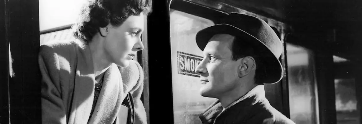 Celia Johnson and David Howard in David Lean's Brief Encounter (Criterion, 1942).