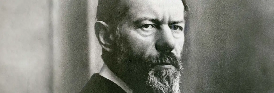 The german sociologist Max Weber (Source Wikimedia Commons)