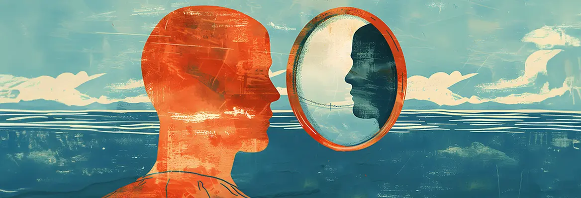 you are not the person you see in the mirror