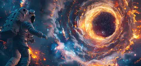 If we look too hard for reality well fall into a black hole