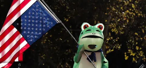 NEW absurdity confronts the fragility of power