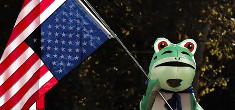 absurdity confronts the fragility of power