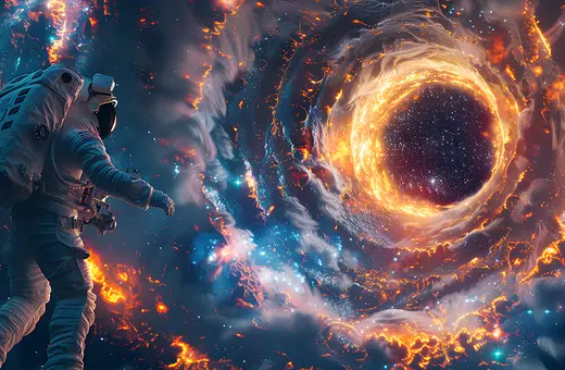 If we look too hard for reality well fall into a black hole