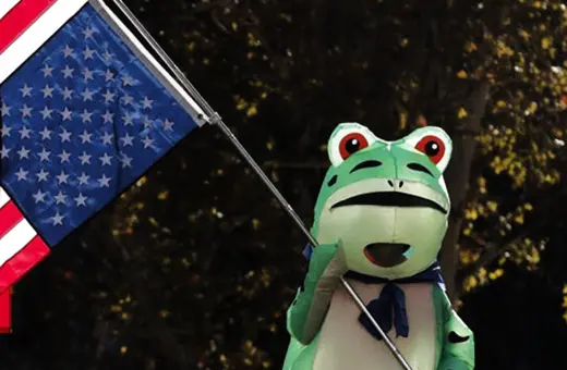 NEW absurdity confronts the fragility of power