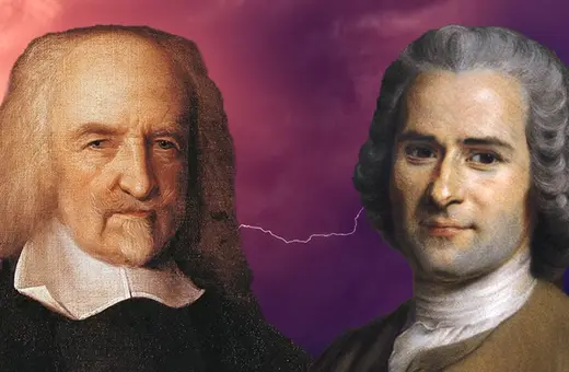after hobbes vs rousseau
